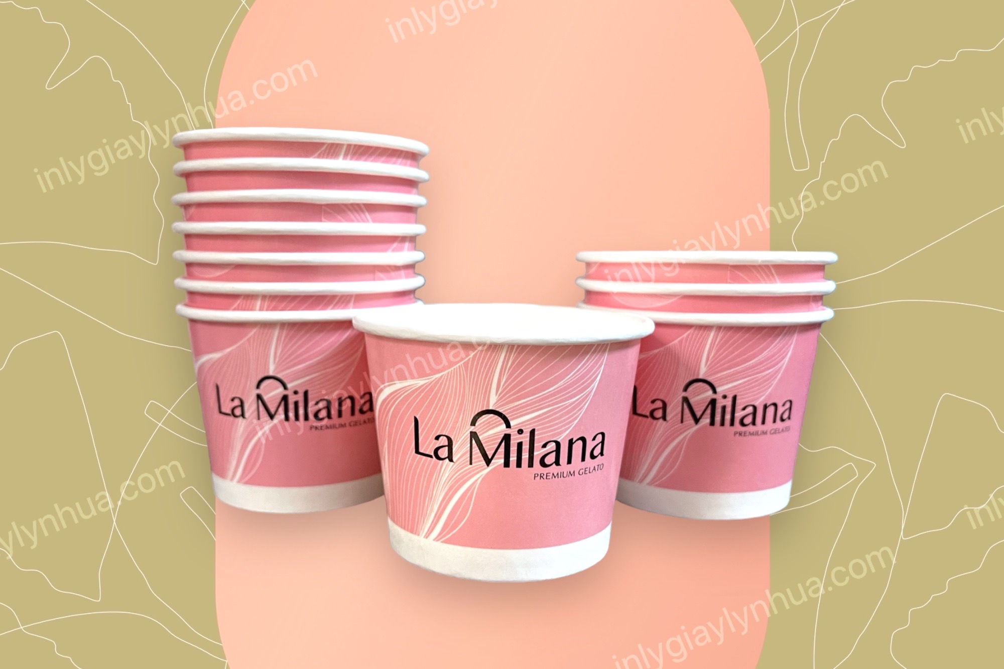 Tô giấy La Milana 6,5oz - 180ml